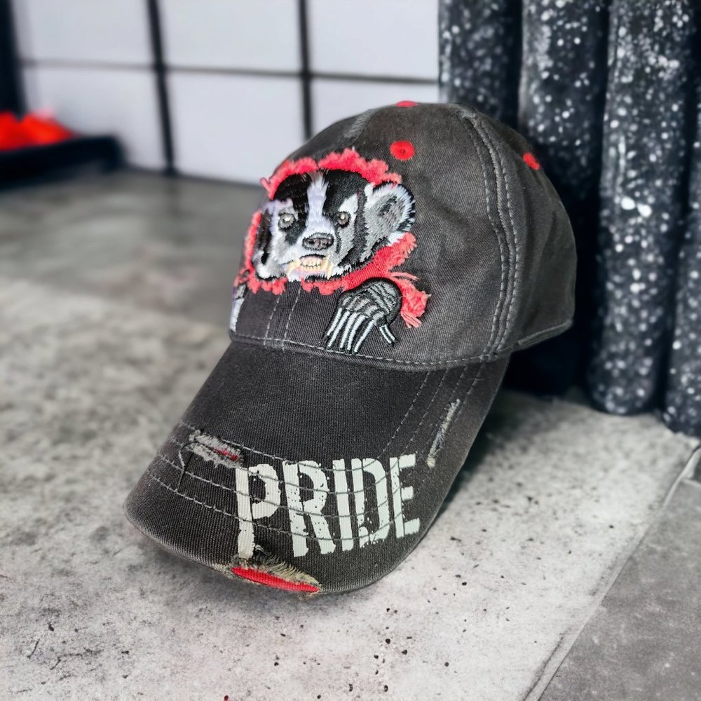 Badger Denim Cap